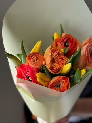 Bouquet Under $100 - Black Orchid Flowers