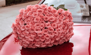 100 Roses Bouquet: Express Your Love Without Limits - Black Orchid Flowers