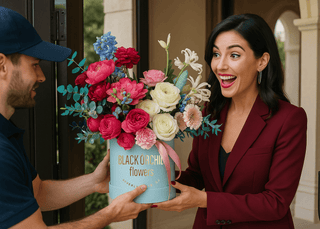 Turn every event into a blooming masterpiece: The Art of Luxury Flower Delivery with Black Orchid Flowers