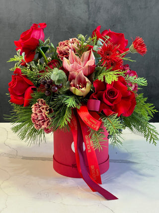 Happy New Year - Black Orchid Flowers